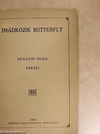 Imádkozik Butterfly