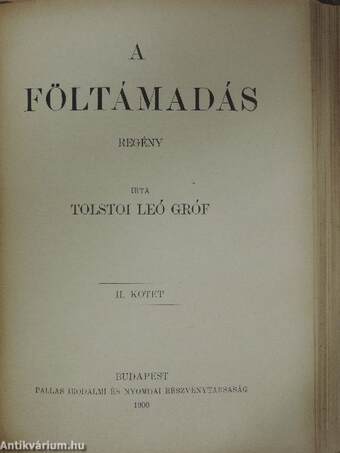 A föltámadás I-II.