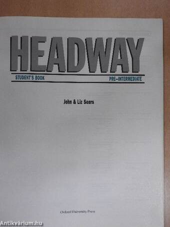 Headway - Pre-Intermediate - Student's Book