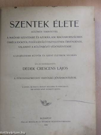 Szentek élete II. (töredék) (rossz állapotú)