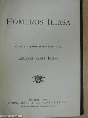 Homeros Iliasa