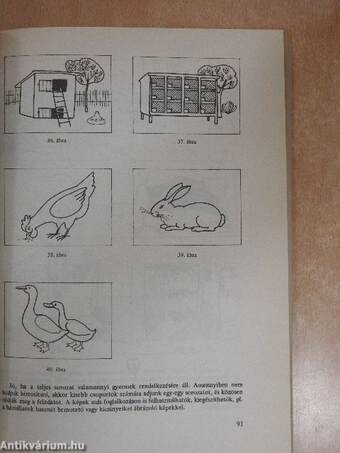 Az iskolára előkészítő foglalkozások vezetése