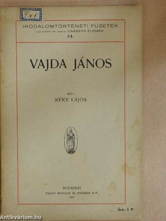 Vajda János