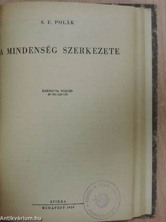 A hegyek és földrészek keletkezése/Mi tartja a Földet?/A Föld keletkezése és kora/Élő és élettelen világ/A mindenség szerkezete/A Föld a világmindenségben