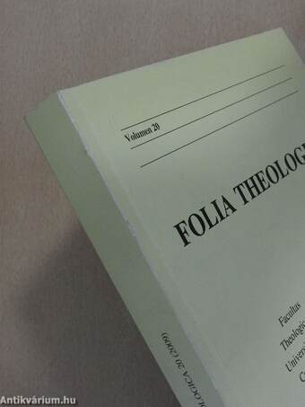 Folia Theologica 20.