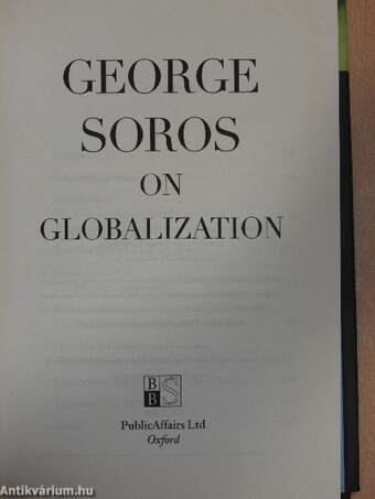 George Soros on Globalization