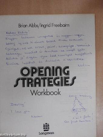 Opening Strategies - Workbook