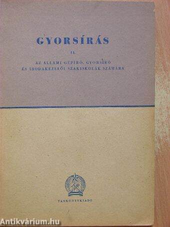 Gyorsírás II.