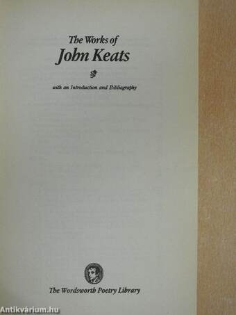 The Works of John Keats