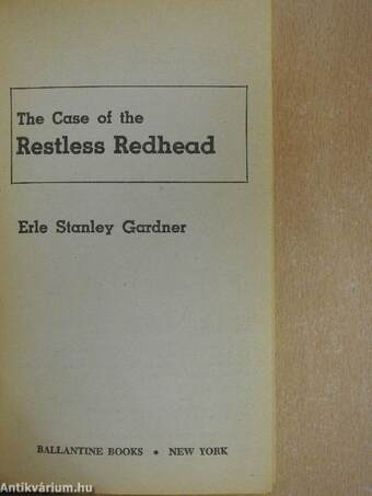 The Case of the Restless Redhead