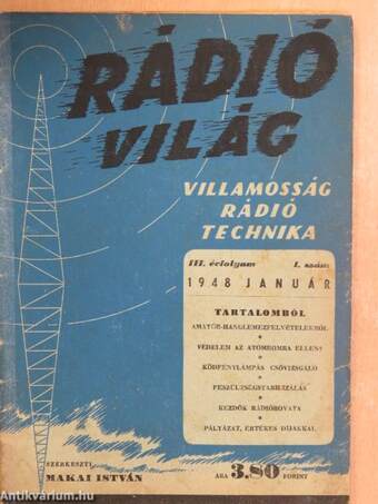 Rádióvilág 1948. január