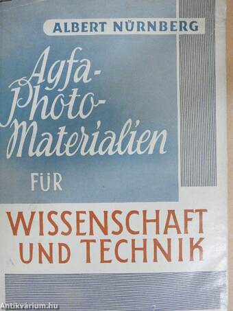 Agfa-photomaterialien für Wissenschaft und Technik