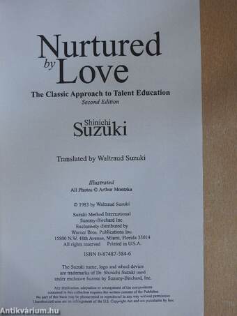 Nurtured by Love