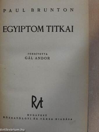 Egyiptom titkai