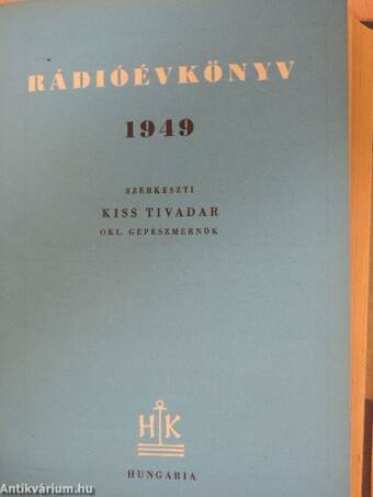 Rádióévkönyv az 1947-1949. évre/Rádióévkönyv kapcsolások könyve 1948.