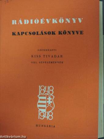 Rádióévkönyv az 1947-1949. évre/Rádióévkönyv kapcsolások könyve 1948.