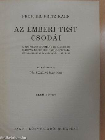 Az emberi test csodái I-II.