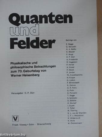 Quanten und Felder