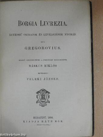Borgia Lucrezia