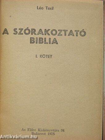 A Szórakoztató Biblia I-II.