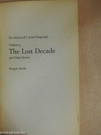 The Stories of F. Scott Fitzgerald 5