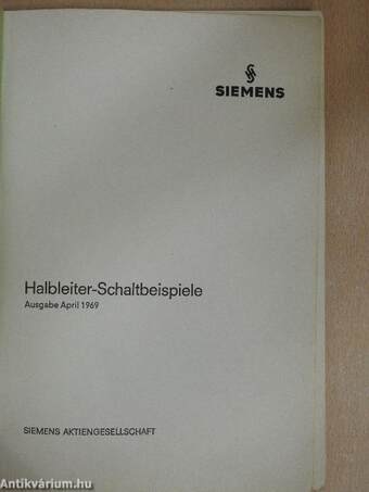 Halbleiter-Schaltbeispiele 1969