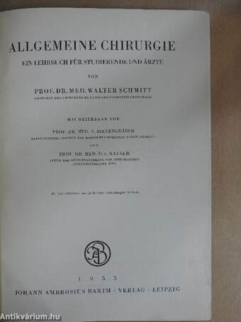 Allgemeine Chirurgie