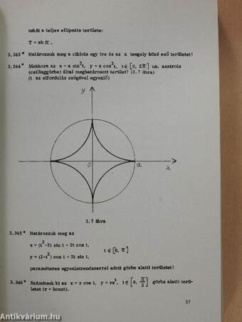 Matematika példatár és feladatgyűjtemény II. 