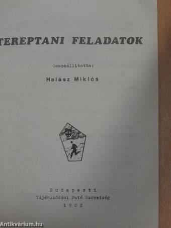 Tereptani feladatok