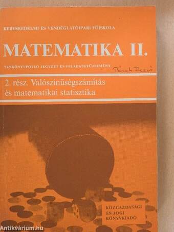 Matematika II/2.