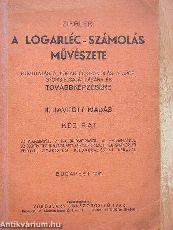 A logarléc-számolás művészete