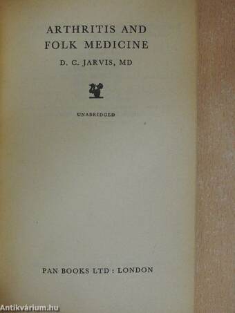 Arthritis & folk medicine