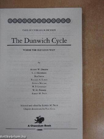 The Dunwich Cycle