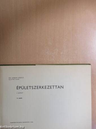 Épületszerkezettan I.