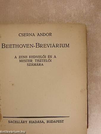 Beethoven-breviárium