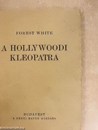 A hollywoodi Kleopatra