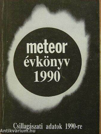 Meteor évkönyv 1990