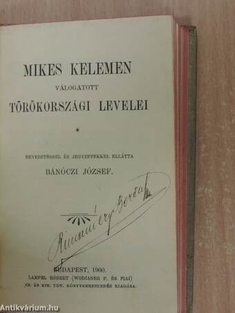 A kuruczvilág költészete/Mikes Kelemen válogatott Törökországi levelei/1848. márczius 15.