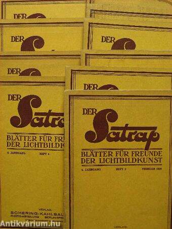 Der Satrap 1929-1930. (vegyes számok)