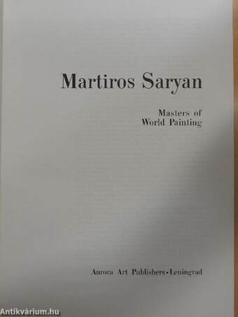 Martiros Saryan