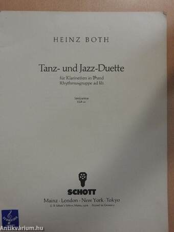 Tanz- und Jazz-Duette