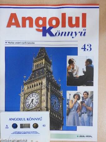 Angolul könnyű 43. - kazettával