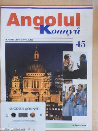 Angolul könnyű 45. - kazettával 