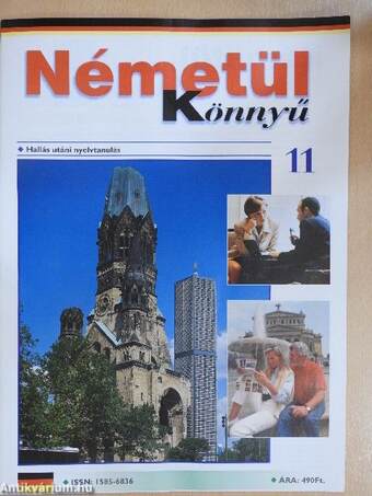 Németül Könnyű 11. - kazettával