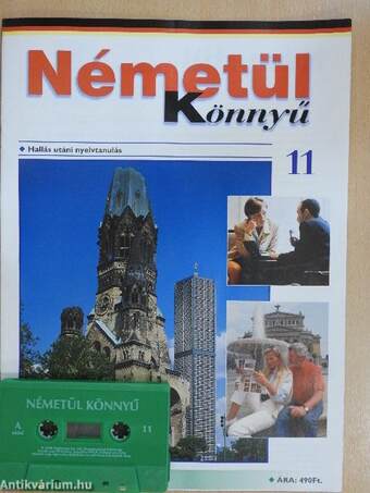 Németül Könnyű 11. - kazettával