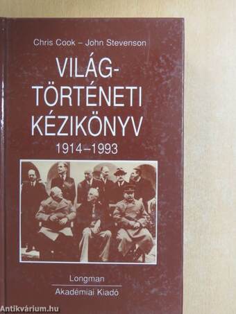 Világtörténeti kézikönyv 1914-1993