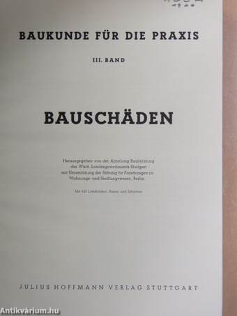 Bauschäden (rossz állapotú)