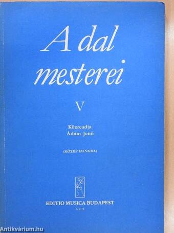 A dal mesterei V.