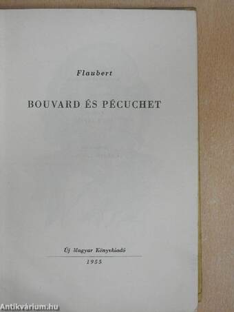 Bouvard és Pécuchet