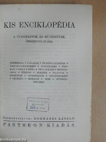 Kis enciklopédia